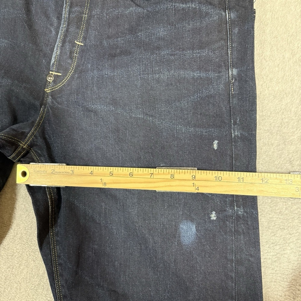 G-Star Raw Type C 3D Loose Tapered Jeans Mens 32x29 Distressed Faded Dark Wash - Picture 12 of 14
